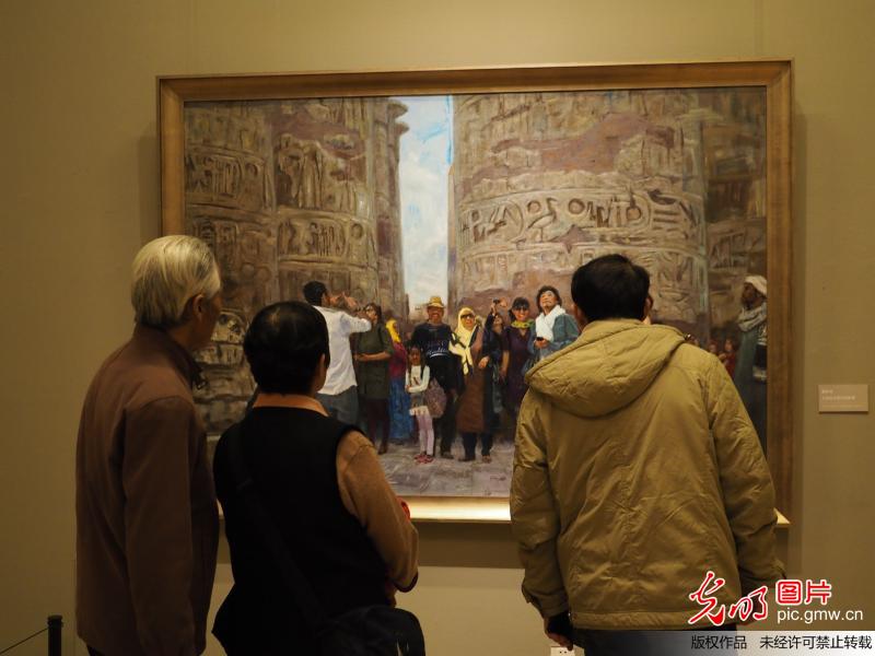 “一带一路”艺术考察专题研究展在京开展 “一带一路”艺术考察专题研究展在京开展