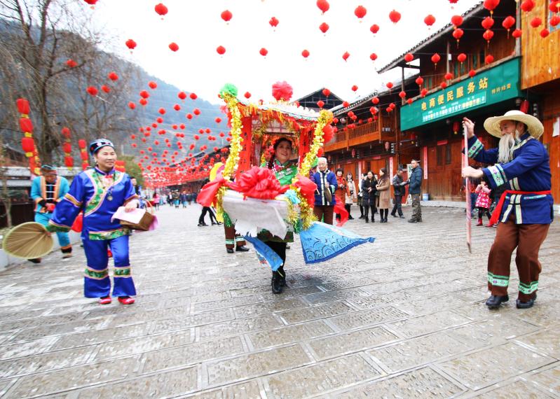 贵州印江：土家族同胞欢喜过“赶年”