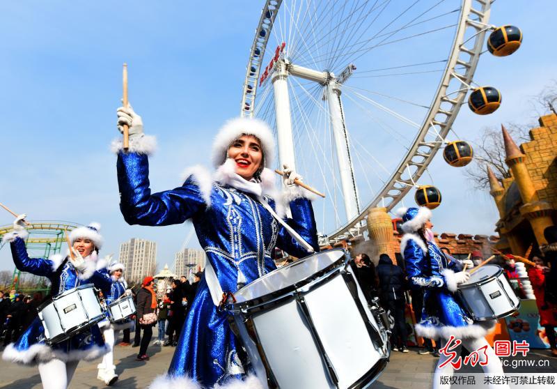 北京石景山热闹洋庙会