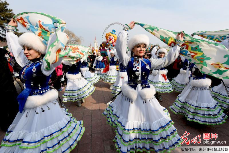 北京石景山热闹洋庙会