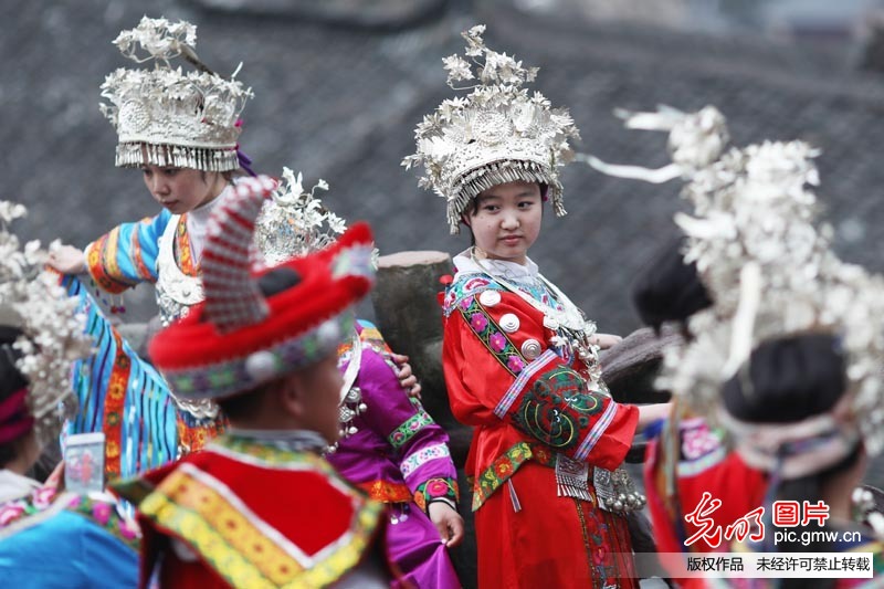 大年初五：贵州黔东南苗寨里刮起最炫民族风