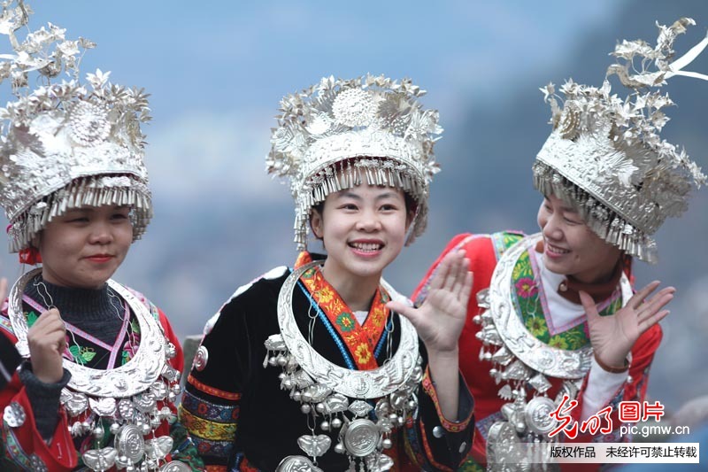 大年初五：贵州黔东南苗寨里刮起最炫民族风