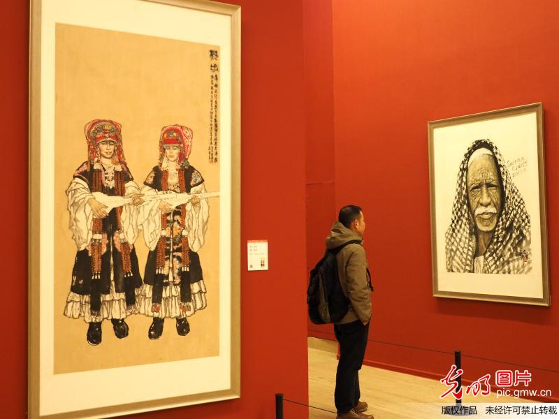 “第二届中国画学会展·时代华章2018”在中国美术馆开展