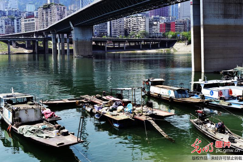 重庆万州建成“水上高速公路” 重庆万州建成“水上高速公路”