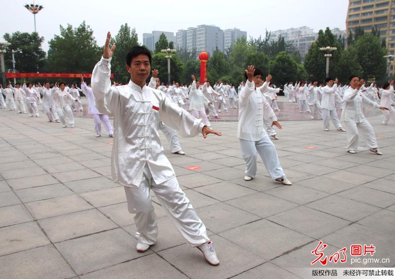 河北永年：“太极之乡”掀起“太极热”