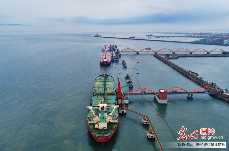 海洋强省战略在日照港落地生根——日照港第3个30万吨级原油码头投用
