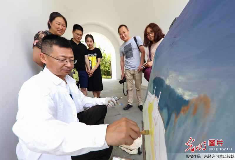 美术下乡 “油画”盱眙