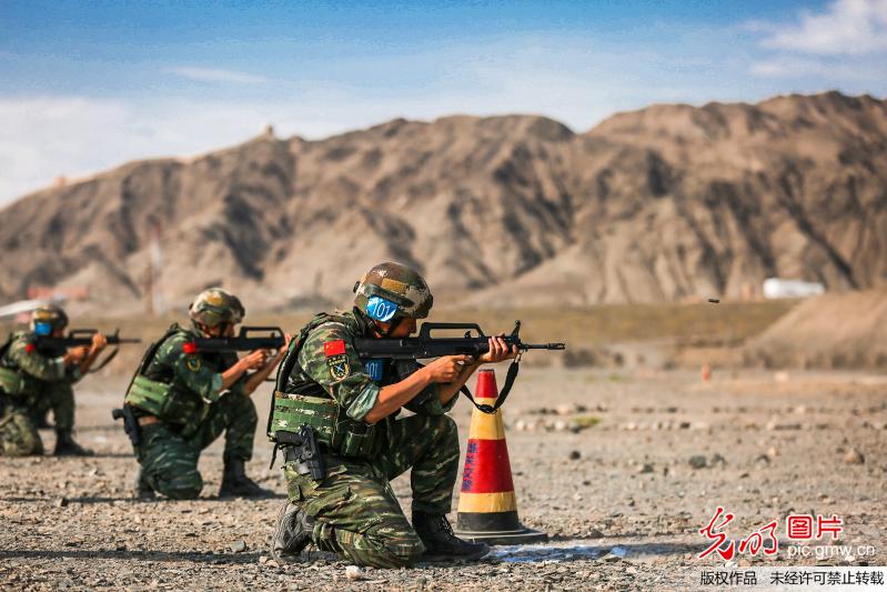 戈壁荒漠高温练兵