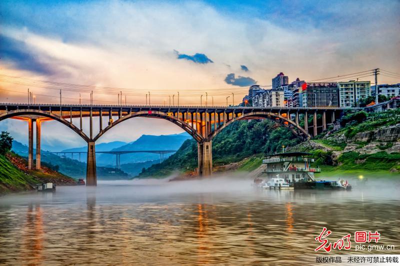 三峡库区腹地醉美景致入画来