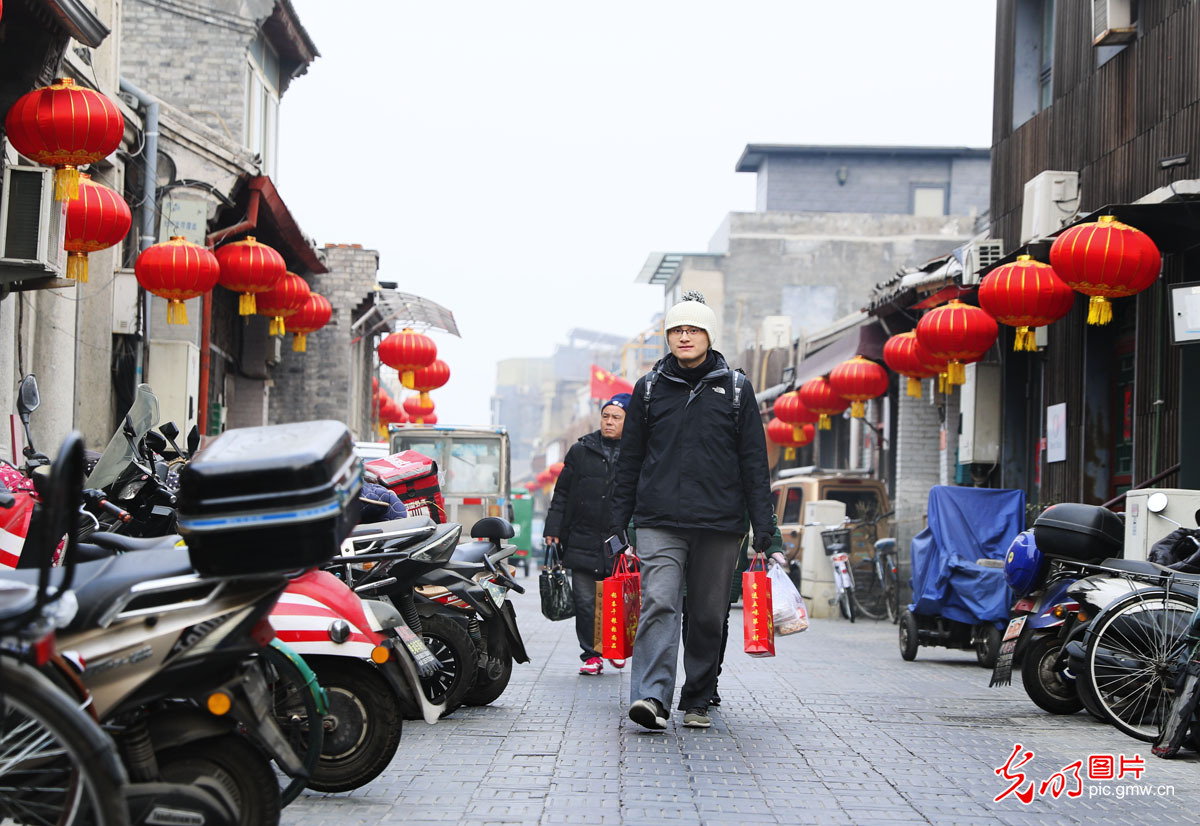 【光明图刊】新春走基层——“北京胡同里的幸福年”系列报道之一