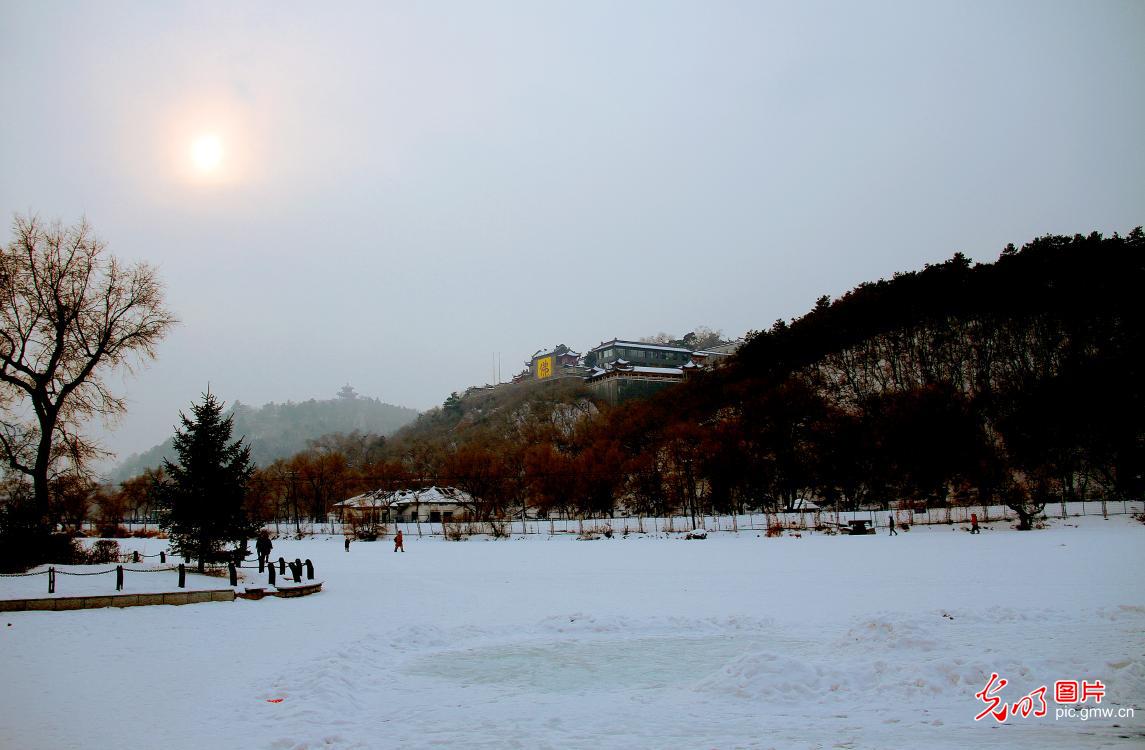 吉林北山雪景