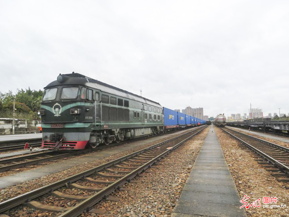 泉州至莫斯科第二趟中欧班列顺利发车
