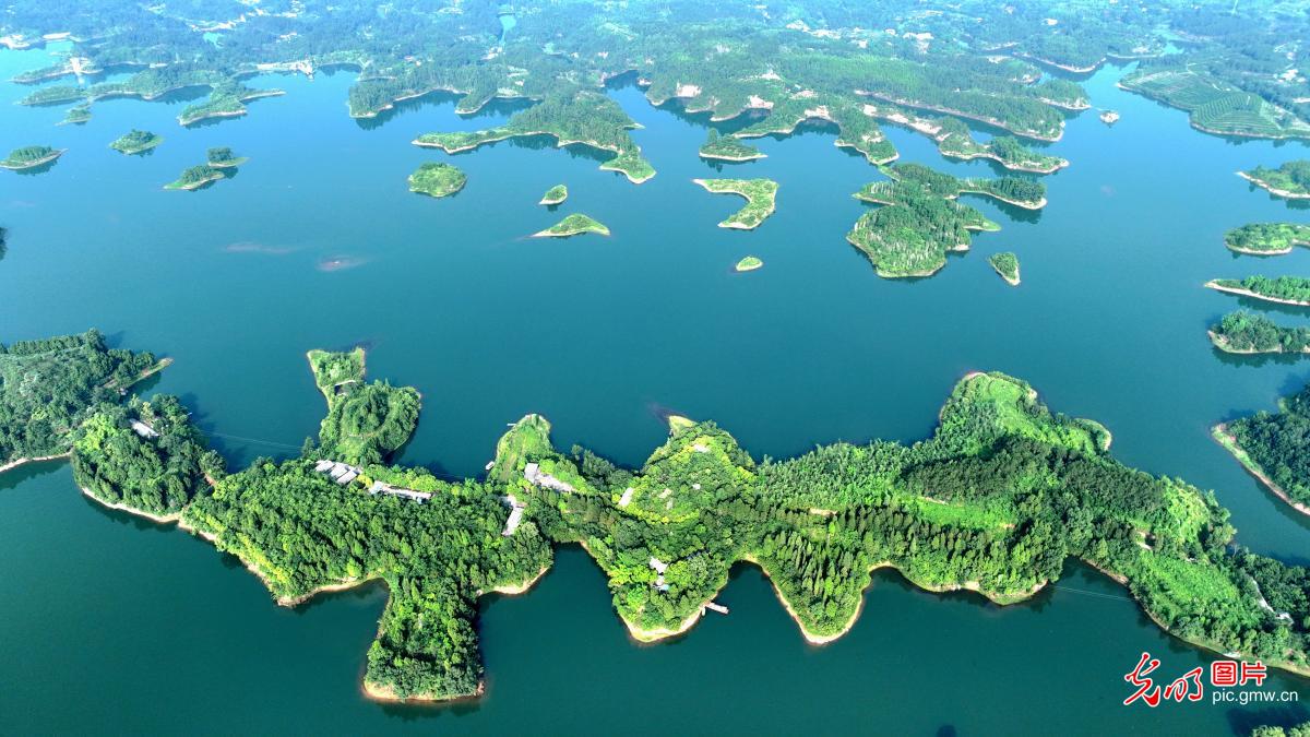 水上盆景 黑龙滩水库