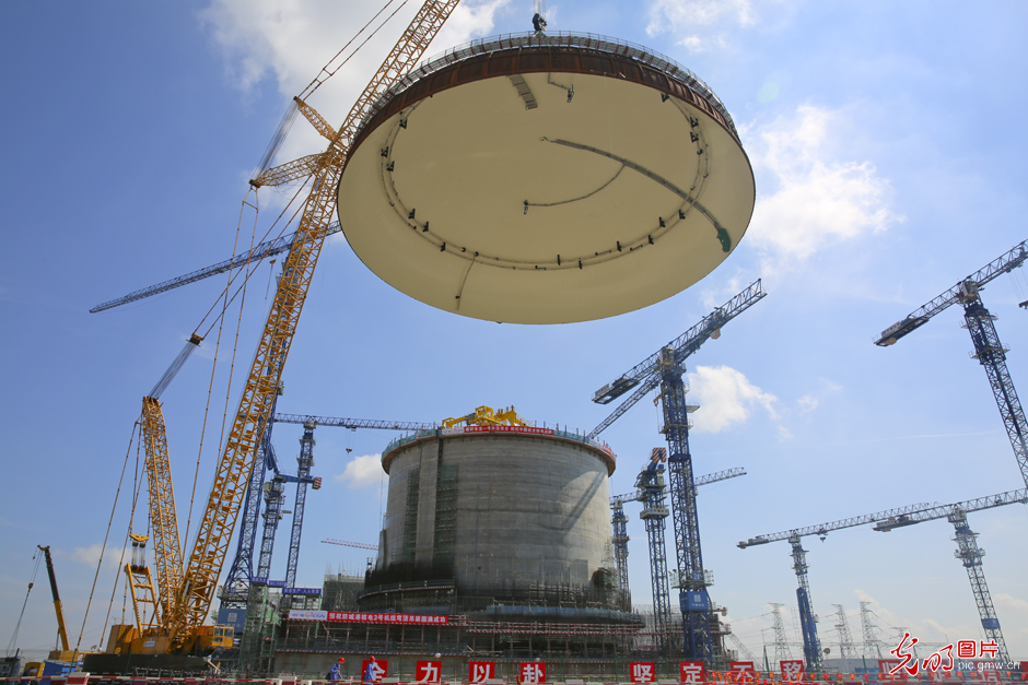 【绿水青山“瞰”中国之太空影像篇】红沙核电站：铸就大国电力新丰碑
