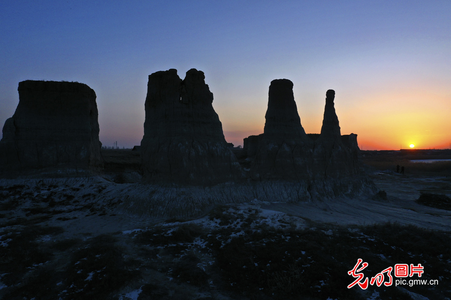 【新春走基层】大同土林：黄土高原上的地质奇观