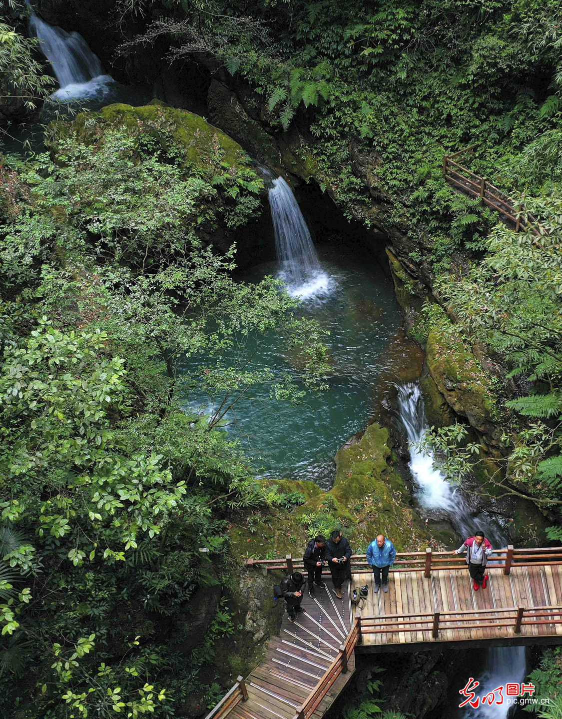 重庆万盛：黑山谷景区风景秀美