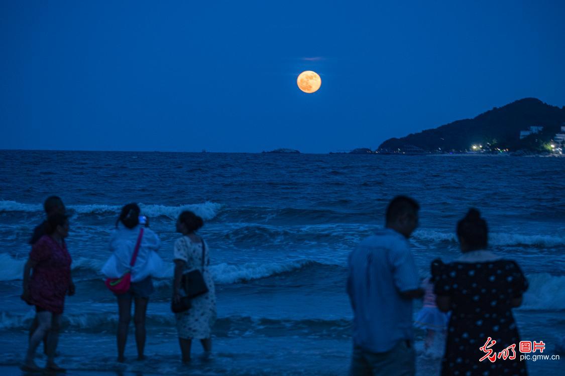 月圆中秋夜 天涯共此时