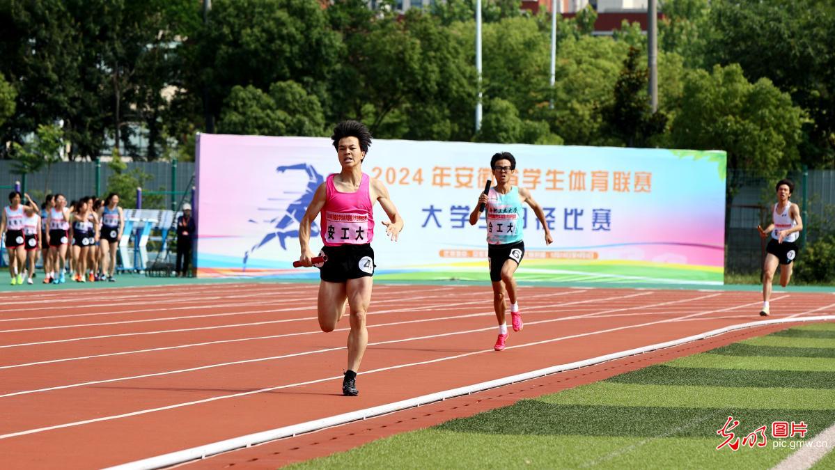 安徽省大学生田径比赛开赛