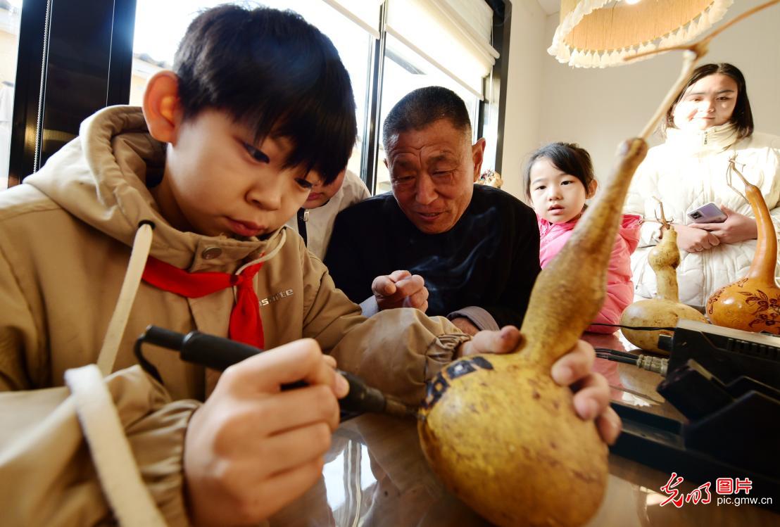 多彩寒假助成长