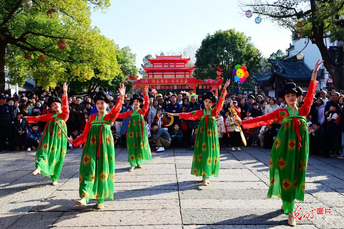 婺州古城多彩活动迎新春 婺州古城多彩活动迎新春