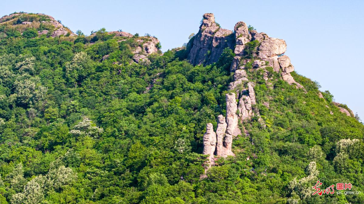 岱鳌山人形石笋奇