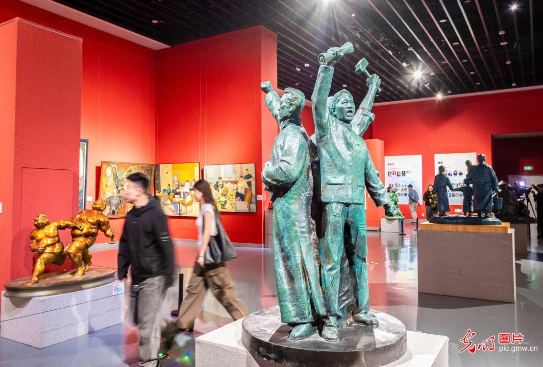 内蒙古艺术学院美术学院毕业生作品展开展