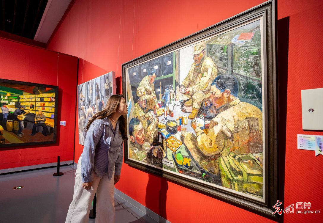 内蒙古艺术学院美术学院毕业生作品展开展