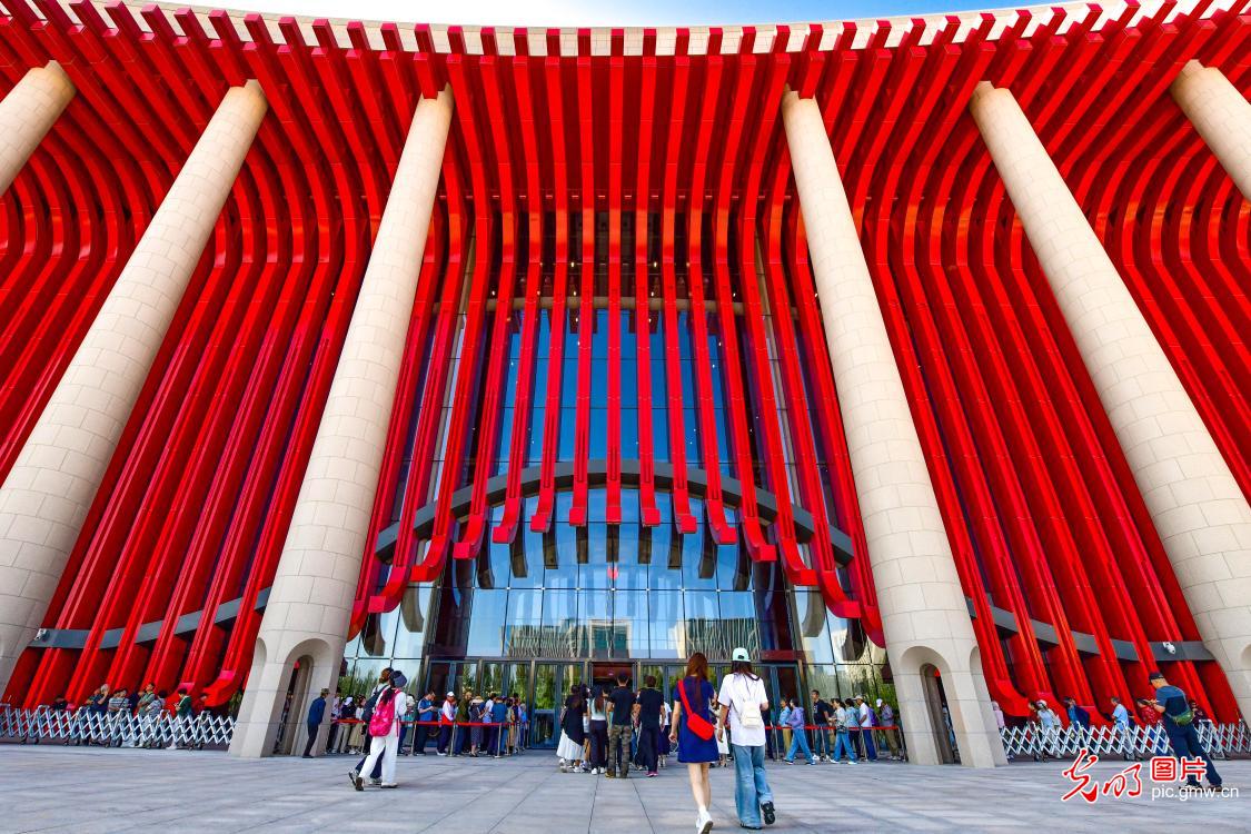 内蒙古博物院新馆开馆试运行 内蒙古博物院新馆开馆试运行