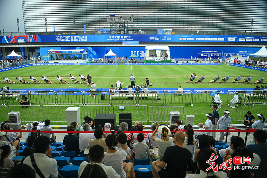 【世运非遗竞技场】一根绳索连古今 一场较量聚四海