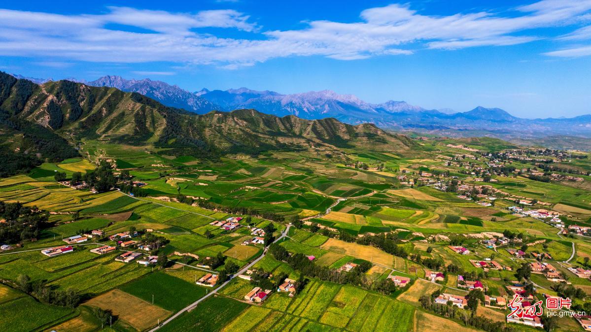 初秋乡村美如画