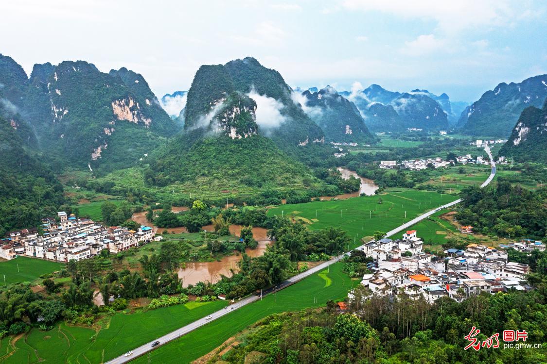 初秋田园绘就生态画卷