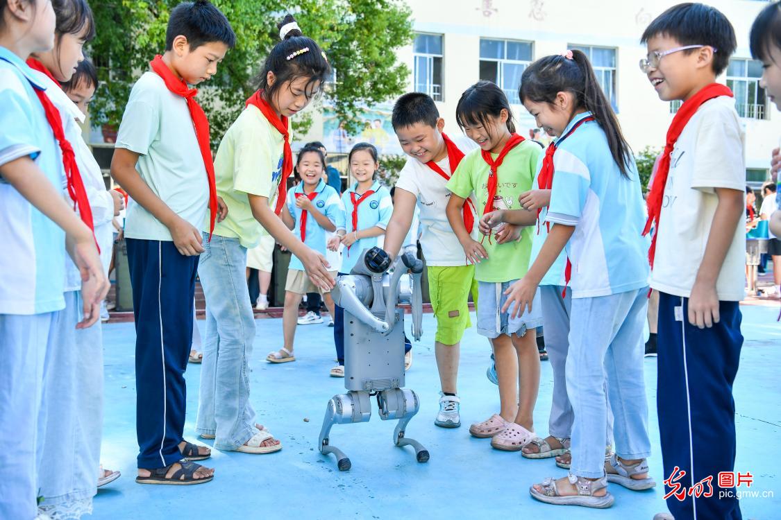 科普进乡村 体验零距离