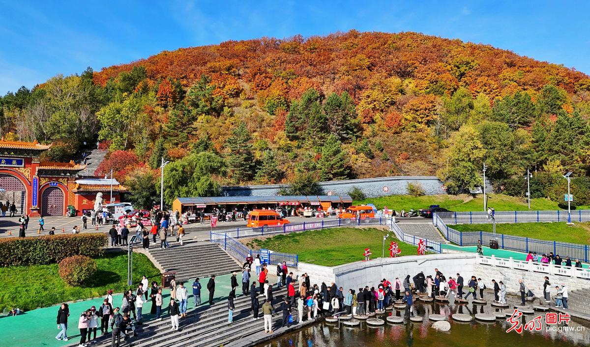 双节同庆引爆出游热潮 全国景点再现“人从众” 双节同庆引爆出游热潮 全国景点再现“人从众”