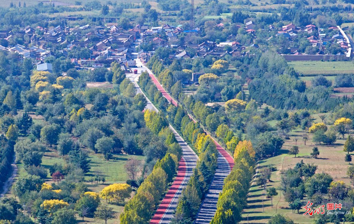 旅游公路秋意浓