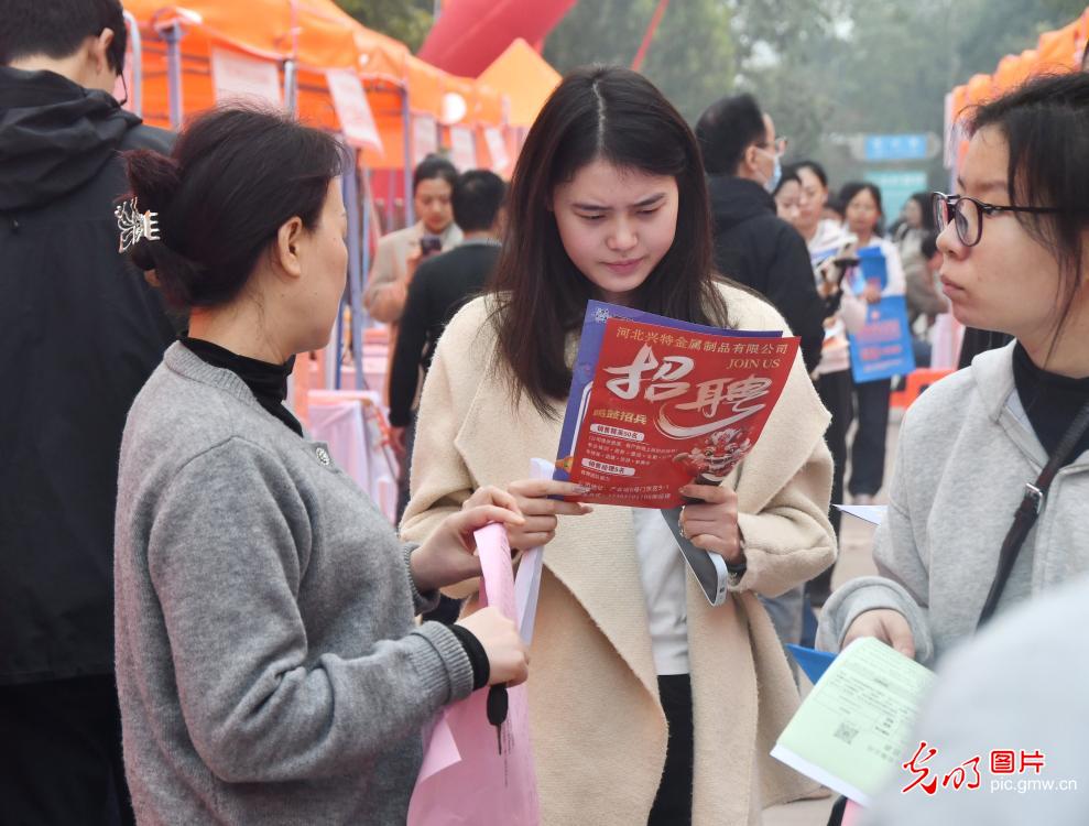 金秋招聘促就业