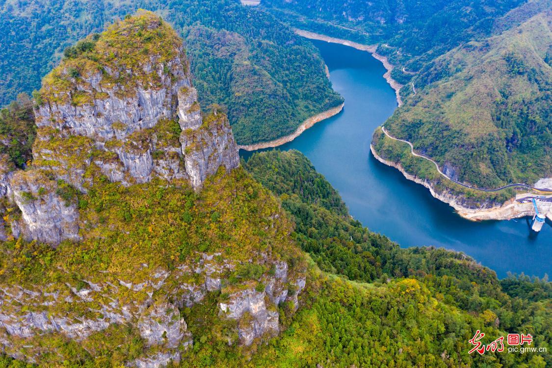 黄石洞水库美如画