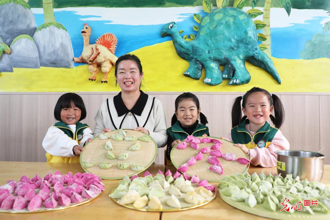 立冬日，校园非遗课“活”起来