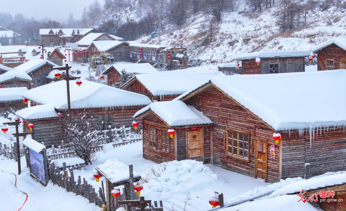 雪村冬景