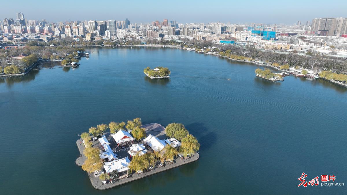 济南银装素裹引客来 济南银装素裹引客来