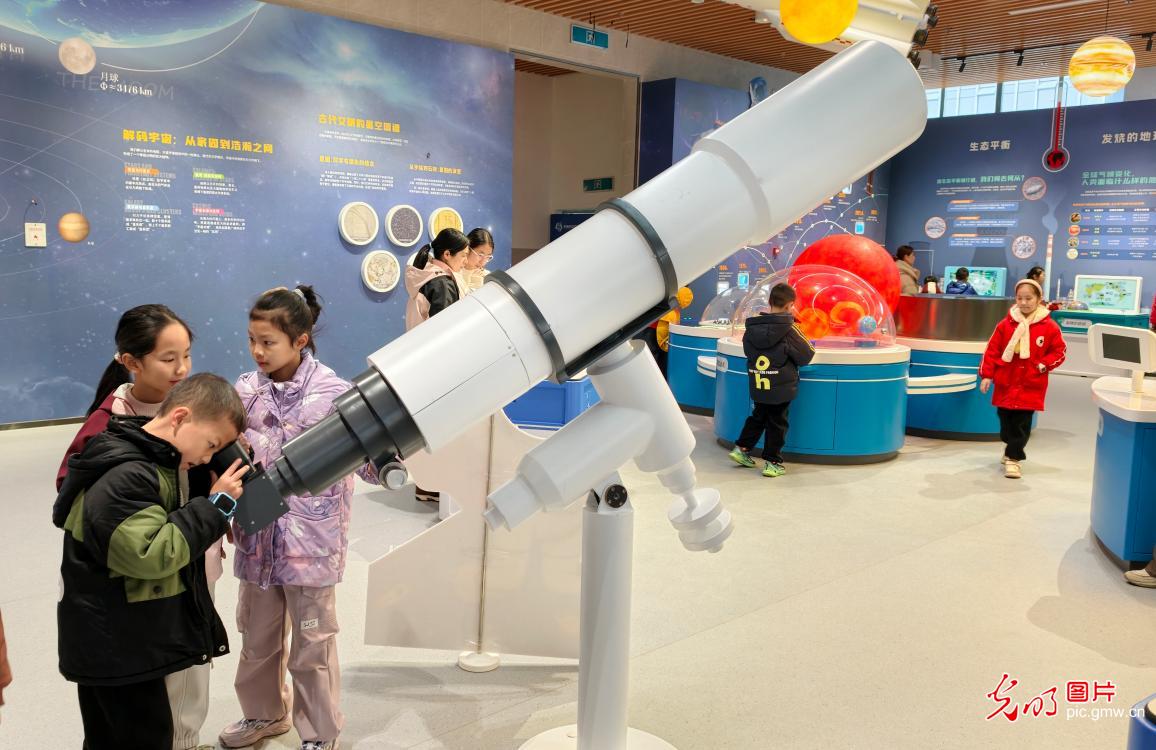 寒假科普正当时 少年逐梦向科技
