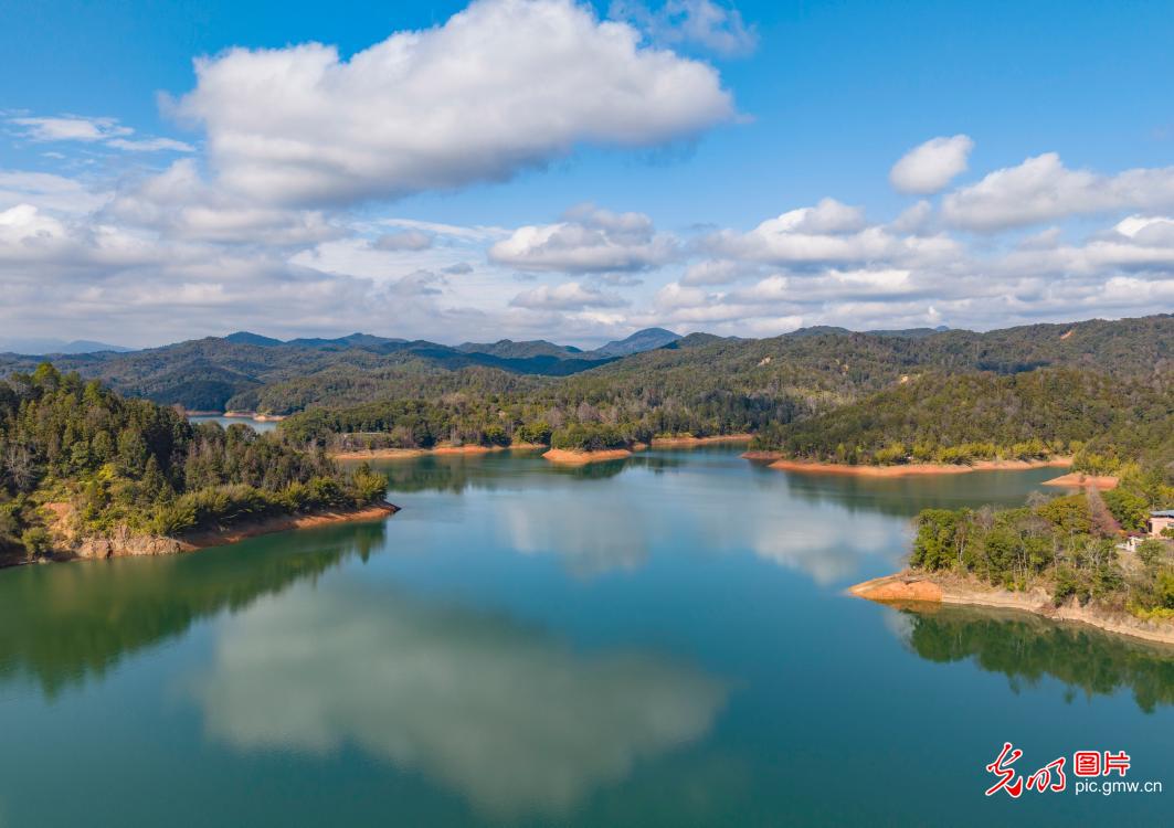 黄田水库 风光旖旎