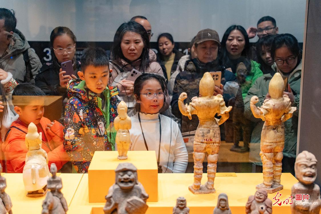 博物馆里度寒假