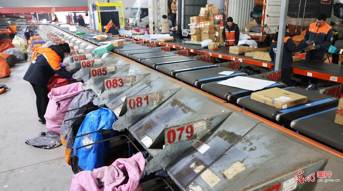 物流快递“加速度”托稳新春“幸福年”