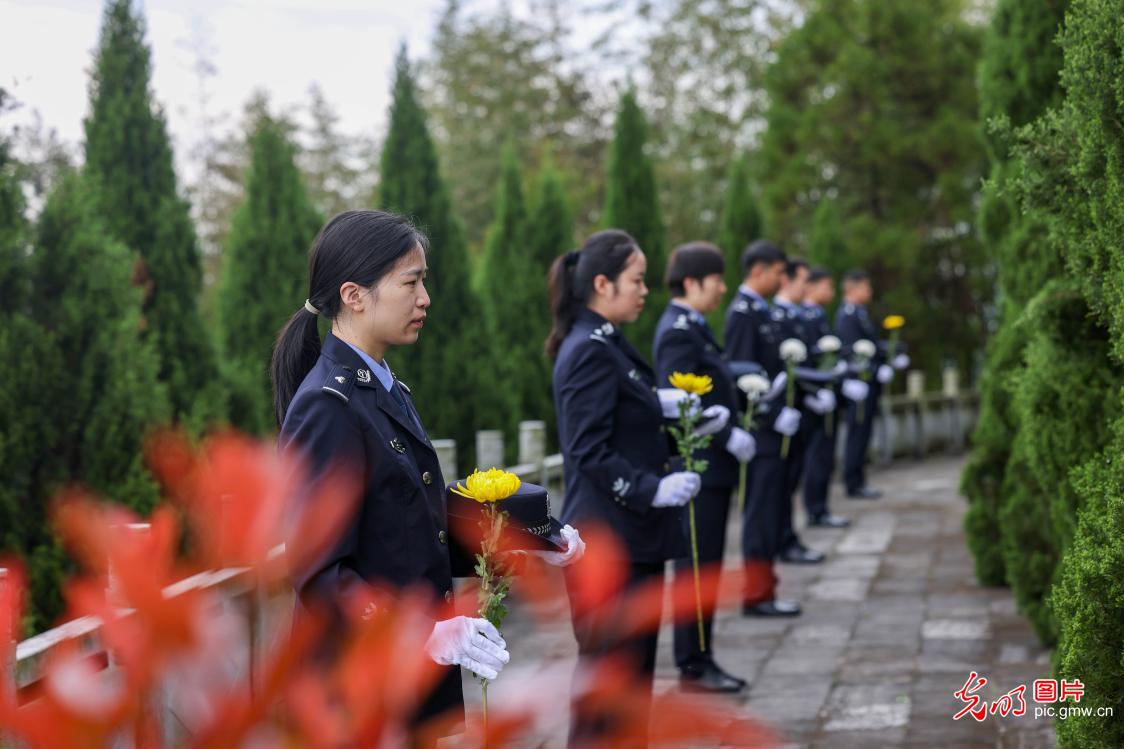 清明寄哀思 英烈永铭记 清明寄哀思 英烈永铭记