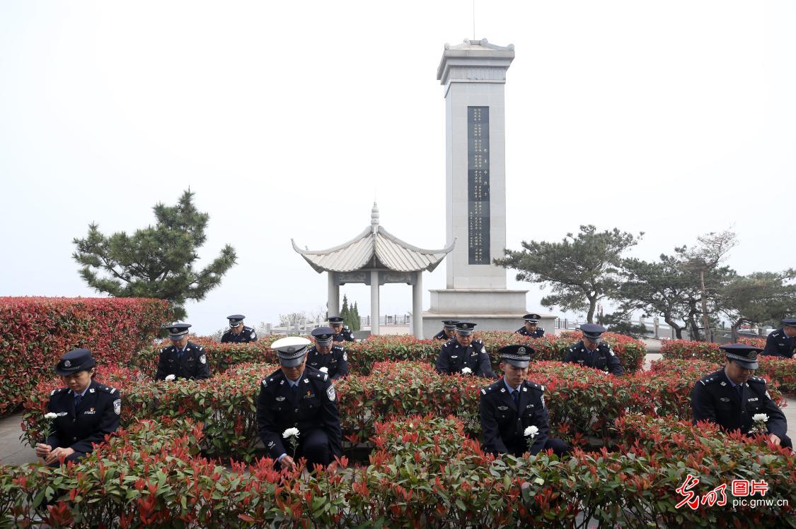 清明寄哀思 英烈永铭记 清明寄哀思 英烈永铭记