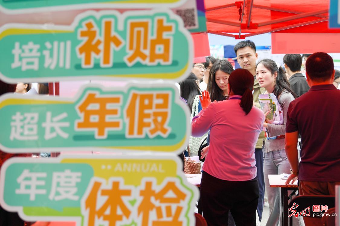 校园双选会促就业 校园双选会促就业