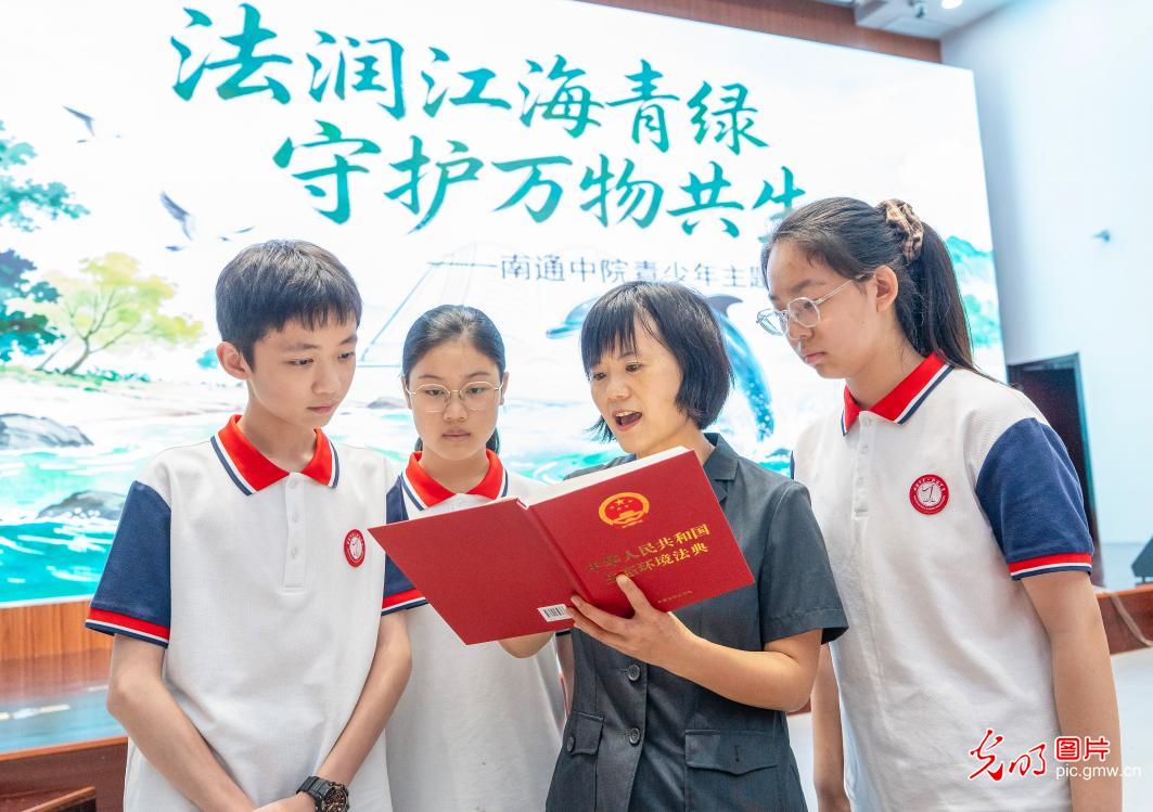 护一方生灵 育少年初心 护一方生灵 育少年初心