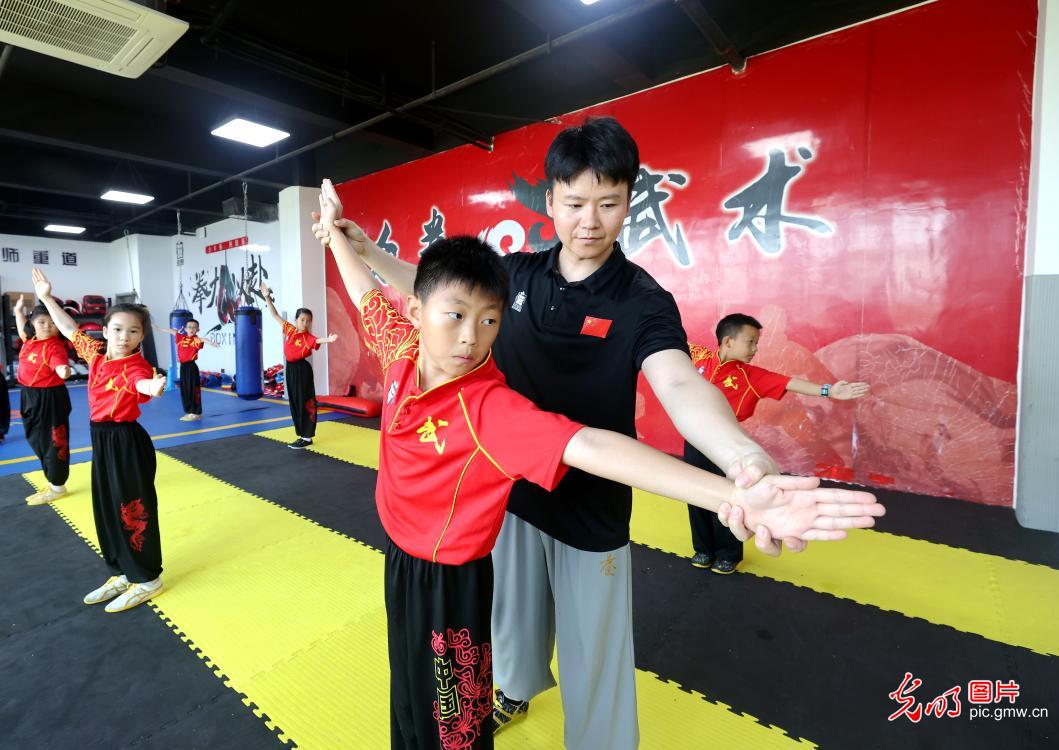 武韵润少年 功夫砺成长