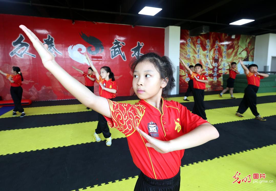武韵润少年 功夫砺成长