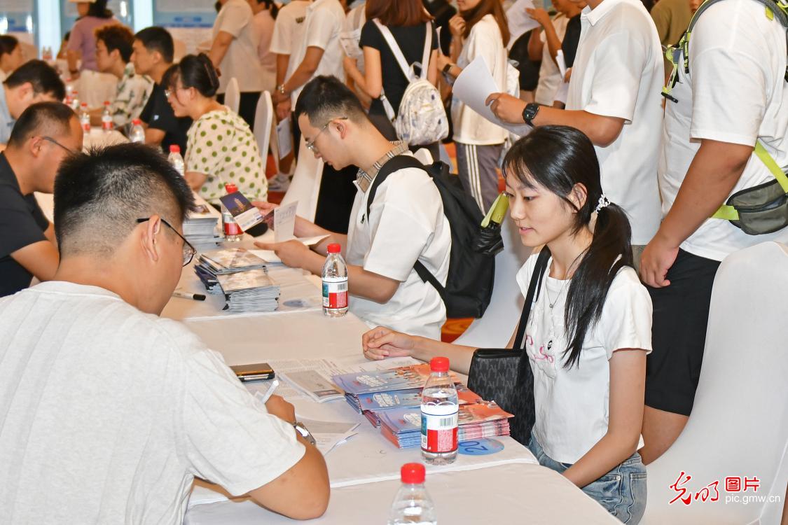 线上线下齐发力 就业服务直达群众家门口